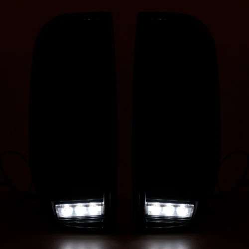 Pair Dynamic LED Smoked Rear Tail Lights Lamps For Nissan Navara D40 2004-2014 - Picture 13 of 20