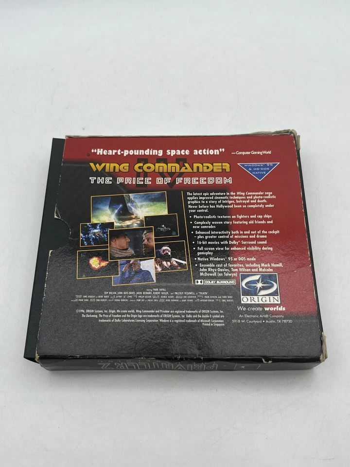 Privateer 2 The Darkening 1996 Origin Wing Commander Big Box PC CD-ROM Vintage - Image 4 of 4