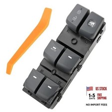 93570-3X000RAS Gray Master Power Window Switch Compatible with AUTO Grey