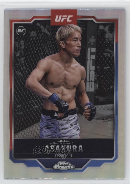 2025 Topps Chrome UFC Refractor Kai Asakura #161 Rookie RC 1ng7