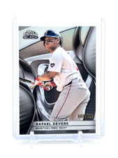 2025 Topps Chrome Black Rafael Devers Refractor /199 Boston Red Sox