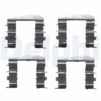 Delphi ZubehöRsatz, Scheibenbremsbelag LX0461 FüR Hyundai Kia Opel