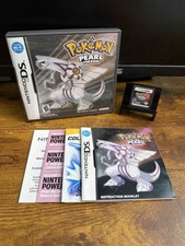 Pokemon Pearl Version Authentic [Nintendo DS - CIB] Complete With Poster