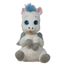 DISNEY PARK BABIES Hercules Baby Pegasus White 11" Plush ONLY Blue Wings Mane