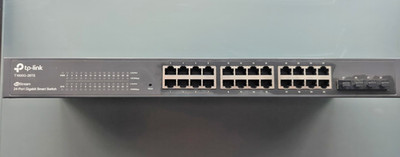 TP-Link T1600G-28TS JetStream 24 Port Gigabit Smart Switch with Rack Ears