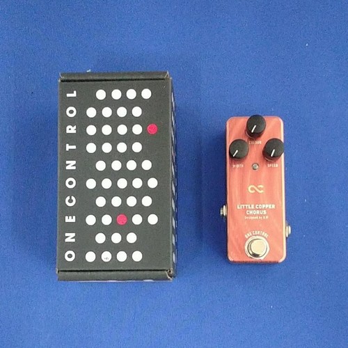Compact Effect Pedal Model LITTLE COPPER CHORUS ONE CONTROL