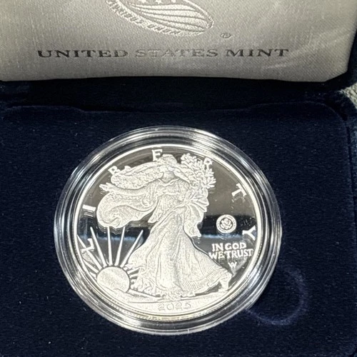 250th Anniversary U.S. Army Privy American Silver Eagle One Ounce Silver Proof