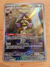 Aegislash - 210/182 (Paradox Rift) - Near Mint NM - Illustration Rare on eBay
