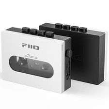 FiiO FIO-CP13-B CP13 Portable Cassette Player Black  White