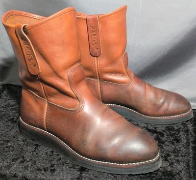 Red Wing 866 Pecos Resoled Size 9.5 D (read  description)