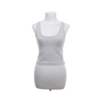 Organic Basics, Crop Top, Größe: L, Grau, Bio-Baumwolle/Elasthan, Einfarbig #1ao
