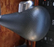 Audi A6 4B Griff Knopf Automatik Schaltknauf Schalthebel Leder schwarz soul