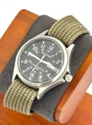 vintage seiko alba field gear 35mm Men Quartz Watch New Battery working -f1861