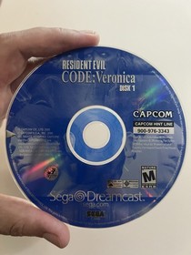 RECV Resident Evil Code: Veronica Dreamcast NTSC-U/C 2-Disc Manual CIB Authentic