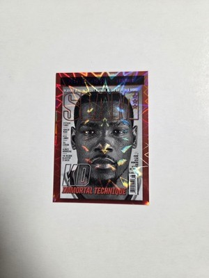 2020-21 Panini NBA Hoops Kevin Durant Slam Purple Explosion #13 Thunder