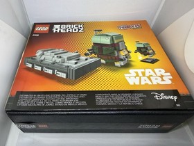 New NYCC 2017 LEGO BrickHeadz Star Wars Boba Fett & Han Solo in Carbonite 41498