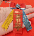 CIVIL WAR VETERANS 1889 SPRINGFIELD ILLINOIS GAR GRAND ARMY REUNION RIBBON