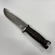 WW2 Cattaraugus USMC Military Combat Fighting Bowtie Survival Knife 225Q Vintage