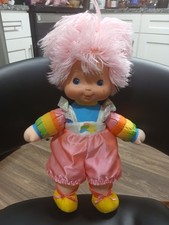 Hallmark Rainbow Brite BABY BRITE Doll Tickled Pink 15" Plush, Vintage 1983 EUC