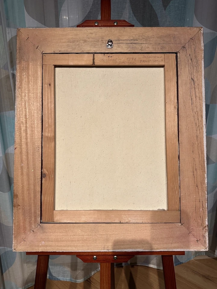 Druck auf Leinwand – 1976 – Pierre-Auguste Renoir „Mademoiselle Grimprel" - Bild 4 von 4