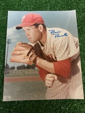 Robin Roberts Philadelphia Phillies Signed 8x10 Photo Autograph Auto