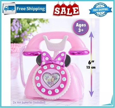 Disney Junior Minnie Mouse Ring Me Rotary Phone, Baby and Toddler Toys