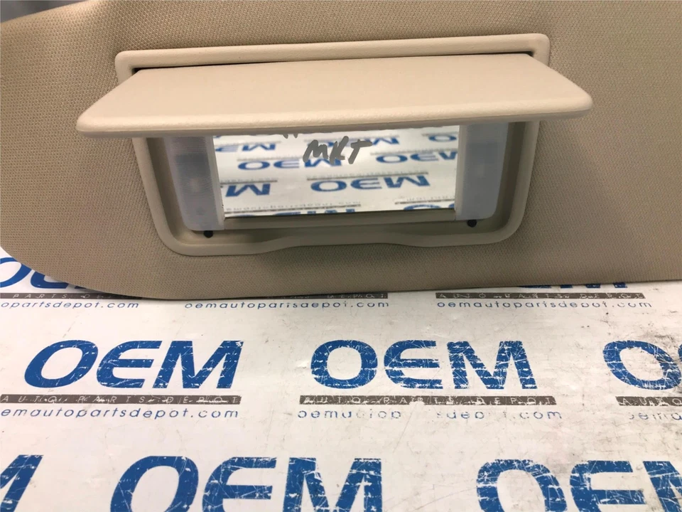 10 11 12 LINCOLN MKT driver/visor solar lateral esquerdo sombra bronzeado claro fabricante de equipamento original - Imagem 2 de 4
