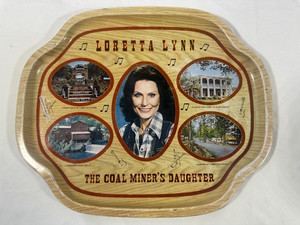 Vintage Loretta Lynn Tray