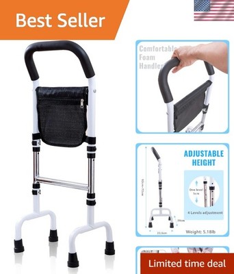 Lightweight Anti-Slip Walking Cane - Enhanced Stability for up to 300lbs User