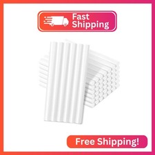 Manarty White Hot Glue Sticks, 48 PCS 0.27" Dia x 4" Long Mini Hot Melt Glue Sti 0.24 per gallon