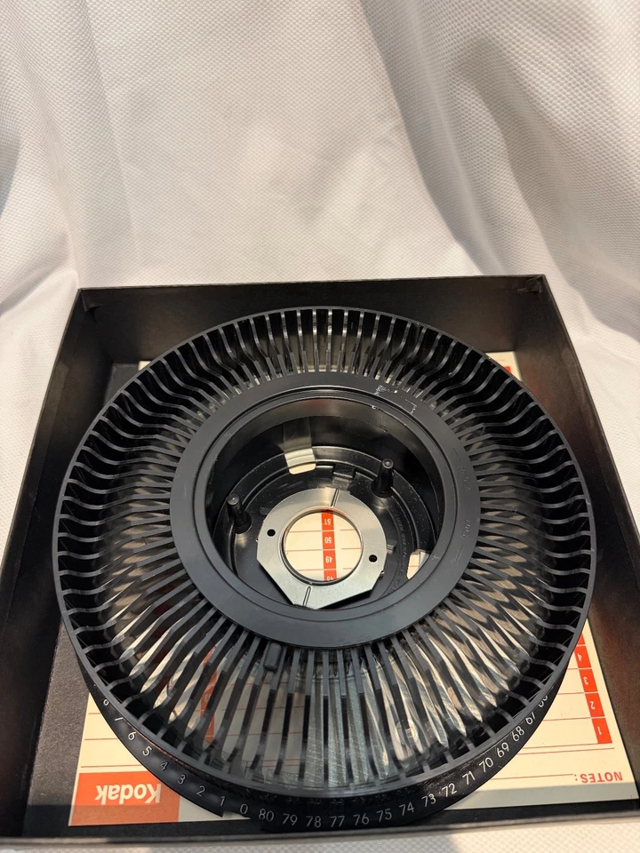 Vintage Kodak Carousel Transvue Slide Tray 80 Slides With Original Box - Image 2 of 2