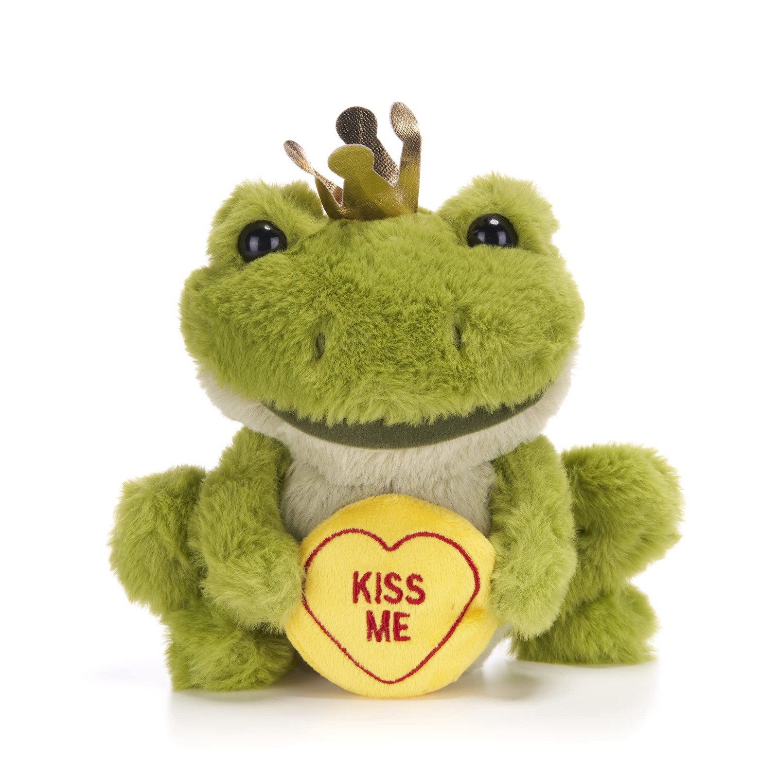 Posh Paws Swizzels Love Hearts Freddie the Frog,  Kiss Me  18cm (7-inches) Soft