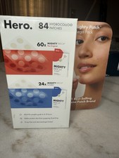 Hero Mighty Patch Hydrocolloid Acne 12mm Absorbing Spot Dot Patches - 84Count