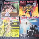 Iron Maiden 4v12 EP Lot 2 Minutes/Beast/Killers + 1 Pics Sleeves Metal