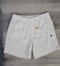 Vuori Crosscourt Pro Short Unlined 7"Men's Medium White New