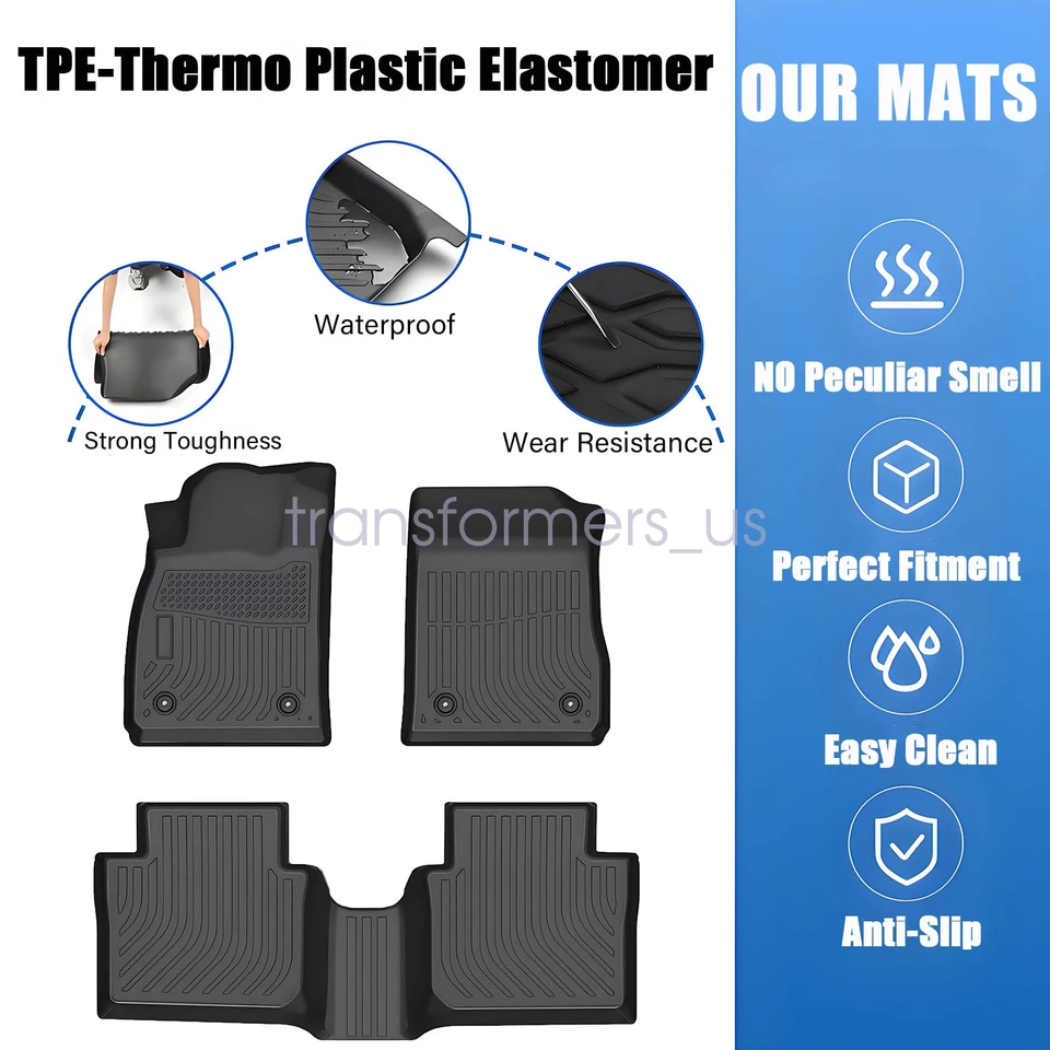 Alfombrillas forro para Chevy Trax Buick Encore TPE 2017 2018 2019 2020 2021 2022 Foto 3 de 4