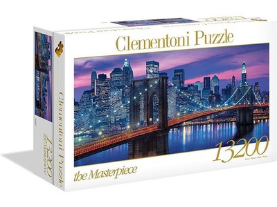 Clementoni Puzzle 13200 Teile High Quality Collection New York 291x134cm NEU