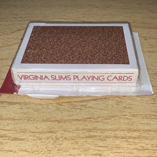 1985 Virginia Slims Playing Cards New Deck Phillip Morris Tobacco Advertising