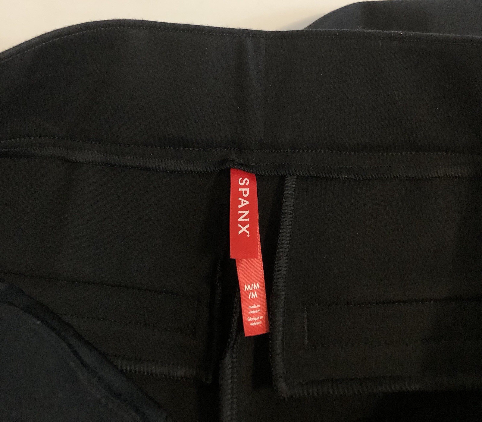 Spanx Women's Pull On Solid Black High Rise Dress… - image 9