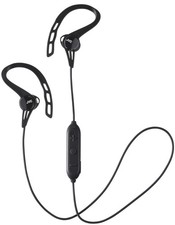 JVC Wireless Sports Ear Clip Headphones, Bluetooth One Size, Black