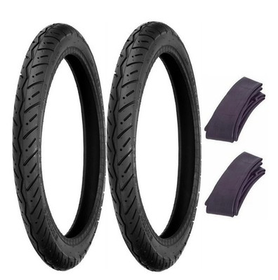 New Shinko 2.25-16, 2 1/4-16 714 Series Tire & Tube Set Fits Many Garelli Mopeds