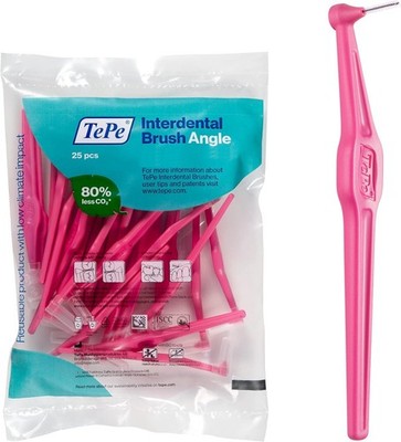 TePe Angle Pink 0,4 mm Interdentalbürste - 25er Pack Bürsten