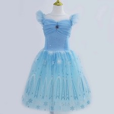 Blue Ballet Dress Long Romantic Ballet Tutu Professional Girls Ballet Costume