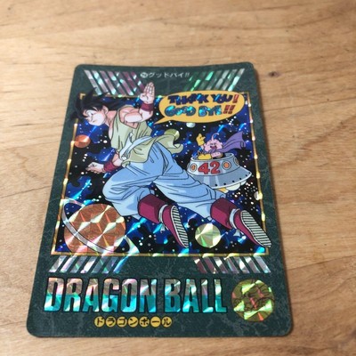 Dragon Ball Carddass Visual Adventure 258 1995 Vintage Gebraucht