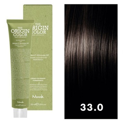 3 PACKS Nook The Origin Color 33.0 Intense Dark Chestnut 3oz. CANADA FAST SHIP