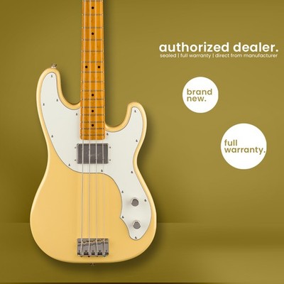 Squier Classic Vibe | Telecaster Electric Bass Guitar | Vintage White