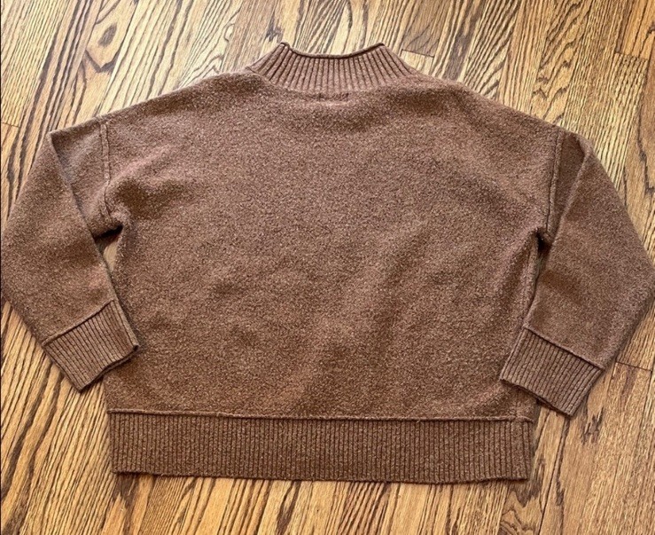 Corporate Burnt Orange Universal Thread Mock Neck… - image 3