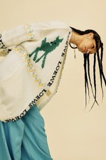 Loewe Deer Mohair Cardigan Oversized M Ivory Kid Mohair Italy Luxury Designer