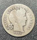 1914-S Barber Dime   90% Silver
