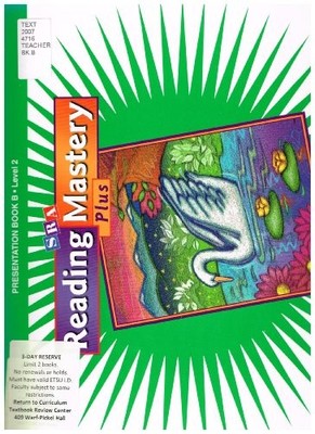 READING MASTERY PLUS: PRESENTATION BOOK B LEVEL 2 By Wrightgroup/mcgraw-hill